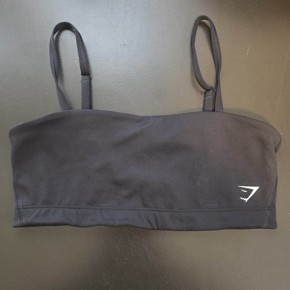 Gymshark Black Bandeau Intimates Size Small